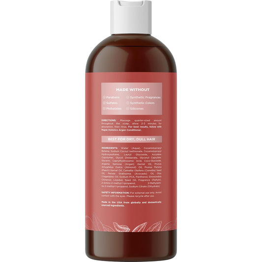 Volumizing Argan Oil Shampoo - Sulfate Free For Damaged, Frizzy Hair - Featuring Ultra Moisturizing Natural Oils For Shine And Volume