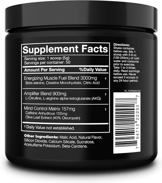 JNX SPORTS The Curse! Pre Workout Powder - Pineapple Shred 50 Servings