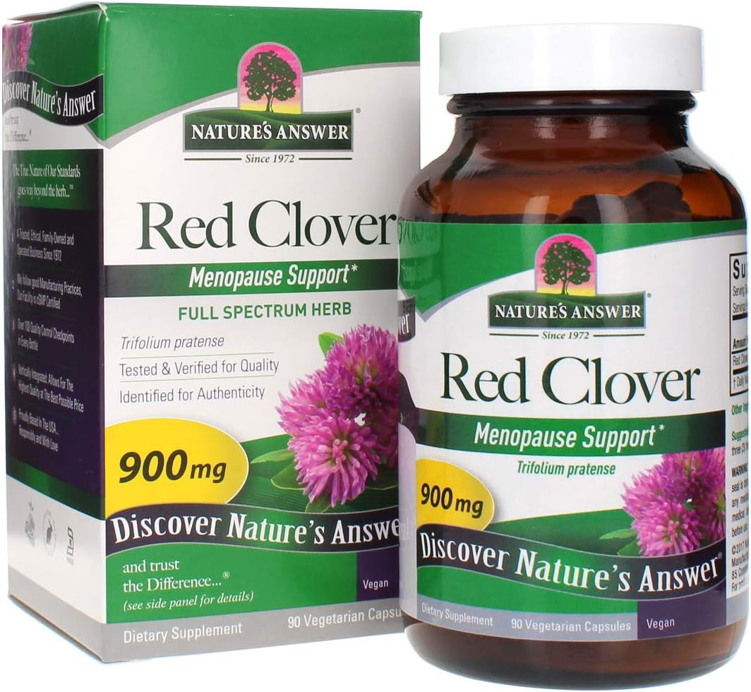 Natures Answer Red Clover 900Mg