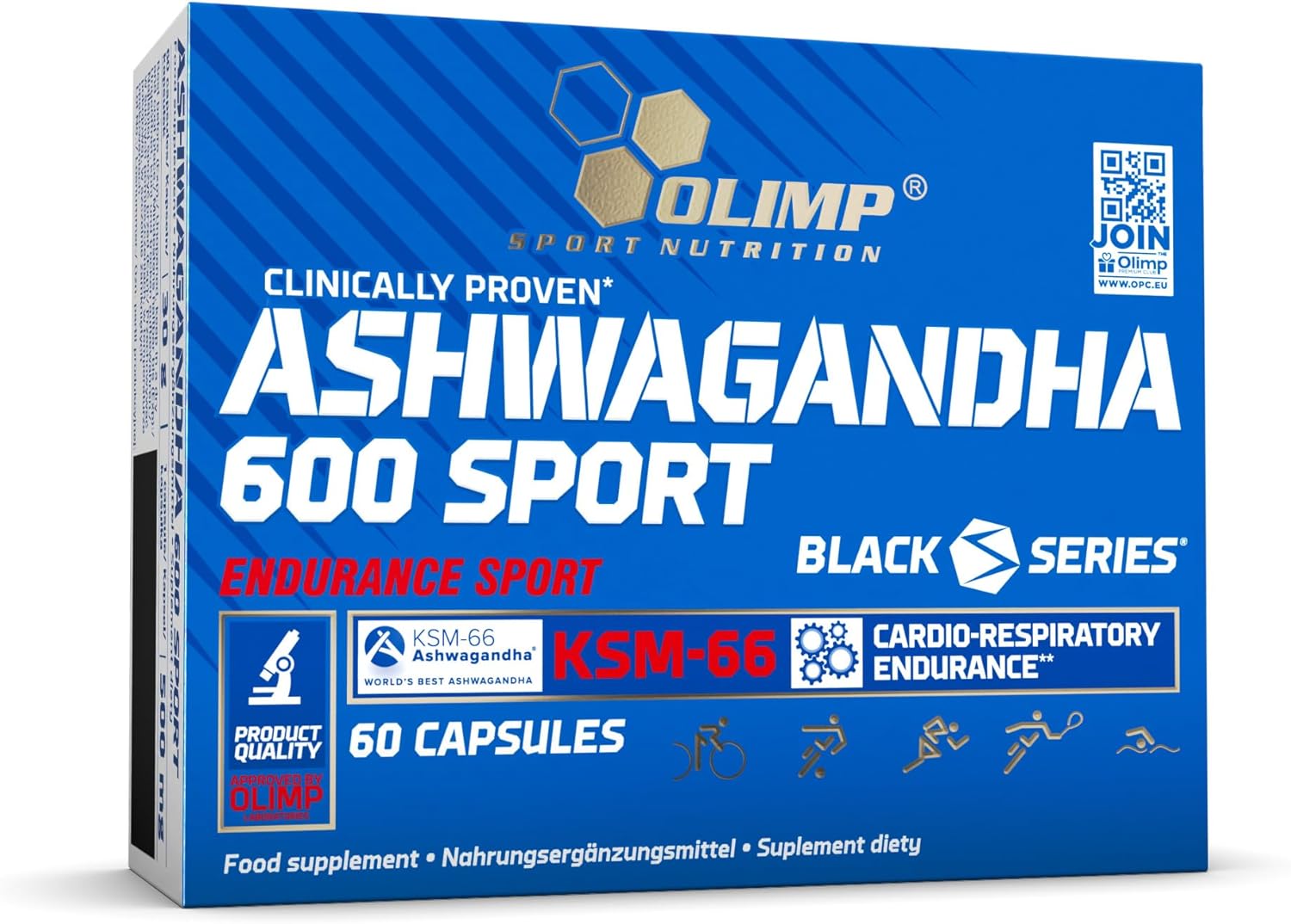 Olimp Sport Nutrition Ashwagandha 600 Sport Supplement Capsules