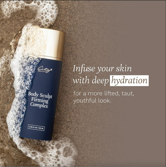 City Beauty Body Sculpt Firming Complex - Smoothing Body Serum - Targets Sagging, Cellulite, Stretch Marks, & Visible Veins - Arms, Stomach, Buttocks, Thighs - Anti-Aging Cruelty-Free Skin Care