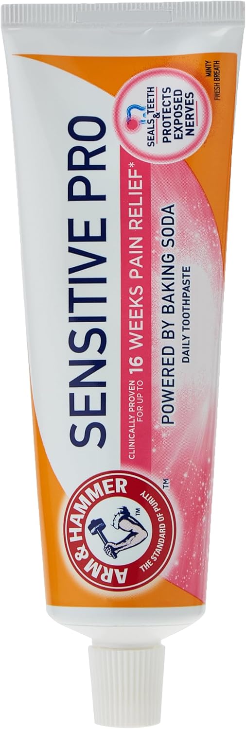 Arm & Hammer Sensitive Pro Daily Toothpaste, 75Ml (Pack Of 4)