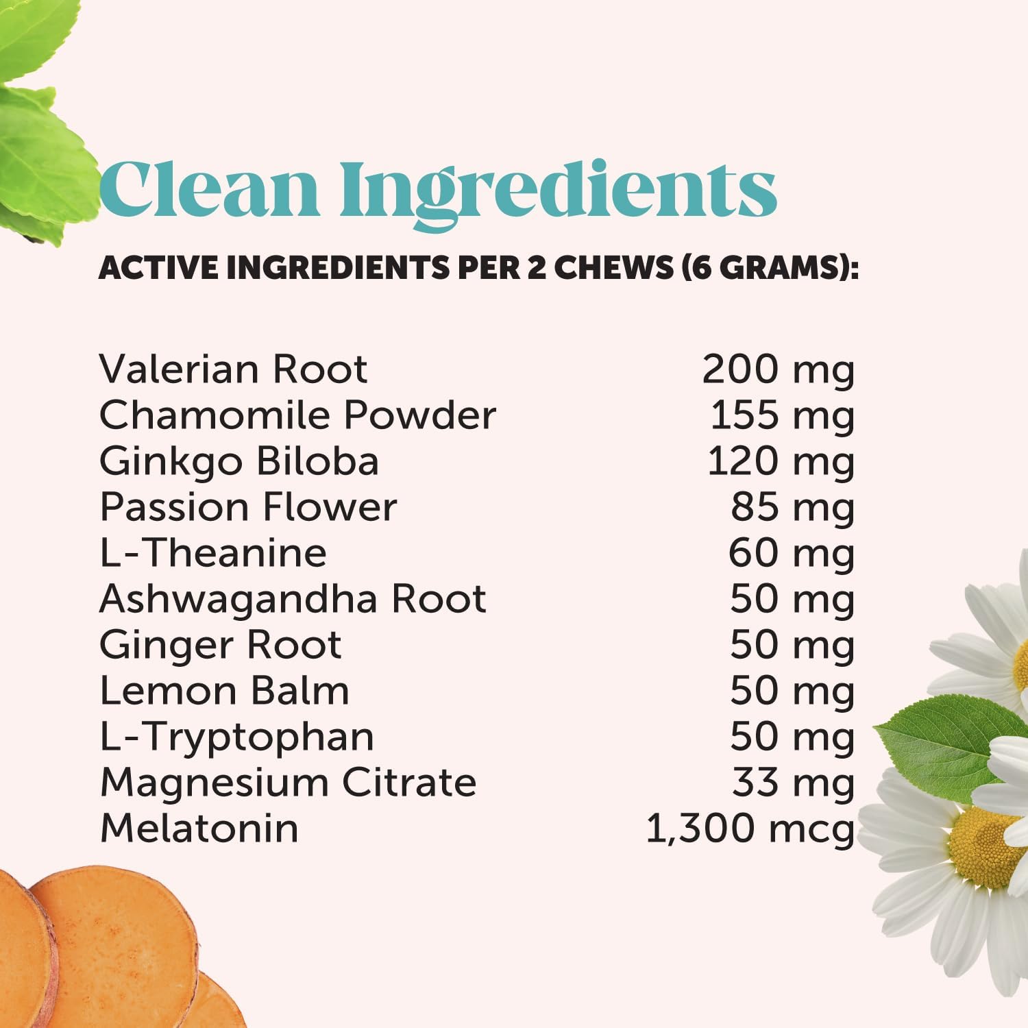Pet Honesty Calming Melatonin for Dogs - Natural Dog Anxiety Relief with Chamomile + L-Theanine, Soft Calming Chews for Dogs Helps Aid with Stress, Thunder, Fireworks, Chewing, Barking (90 Count) : Pet Supplies