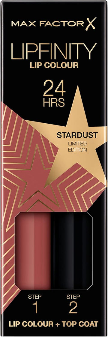 Max Factor Lipfinity Liquid Lipstick, Stardust 82 : Amazon.co.uk: Beauty