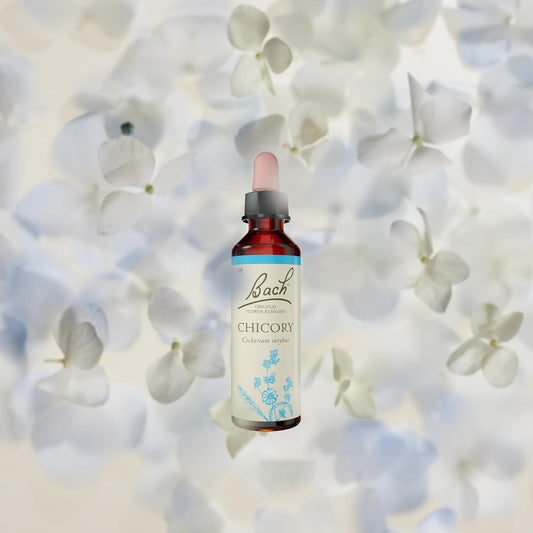 Bach Original Flower Remedies (Chicory) Live & Let Live, Love Unconditionally, Emotional Wellness, Natural Flower Essence, 20Ml
