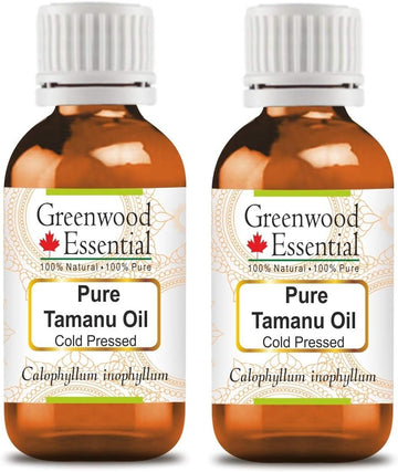 Greenwood Essential Pure Tamanu Oil (Calophyllum Inophyllum) Cold Pressed 5Ml (0.16 Oz)