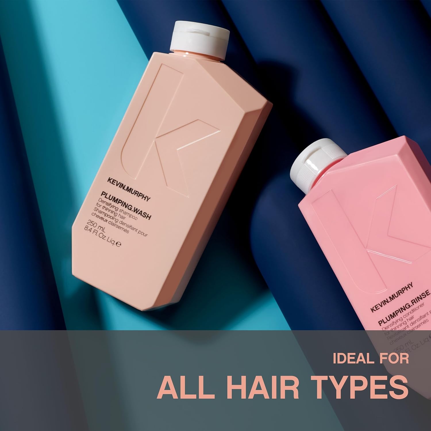 Kevin.Murphy Plumping.Wash - Densifying Shampoo For Thinning Hair - For Fine & Aging Hair - Nourishing Hair Care Shampoo - Thickening Effects - 250 Ml / 8.4 Fl Oz : Beauty & Personal Care