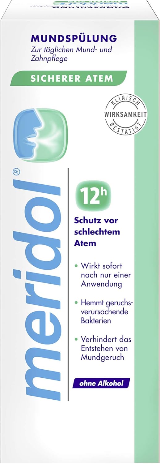Meridol Safe Breath Mouthwash, 400 Ml