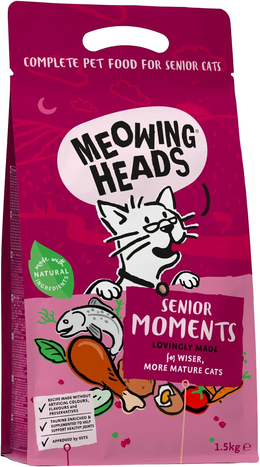 Meowing Heads Senior Moments, 1.5 kg?5060189112586