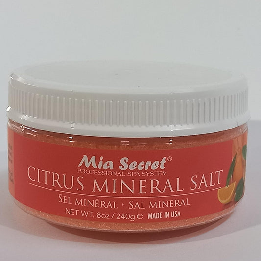 Mia Secret Spa&Body Mineral Salt (Lavender, Citrus) (Citrus, 8Oz)