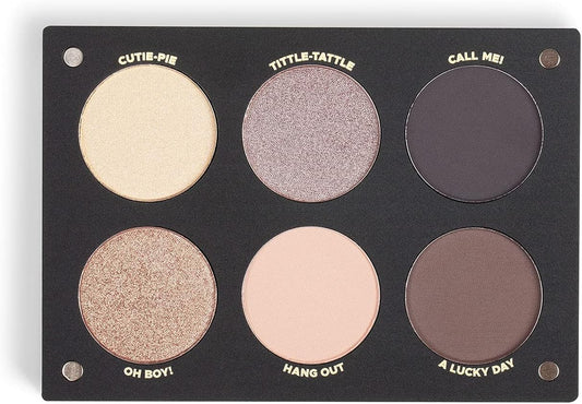 Inglot Playinn Wanna Banana Shadow Palette - 6 Matte And Shimmer Shades For Unique Styling | Three Matte And Three Shimmer Shadows | Easy To Apply And Blend | 8 G