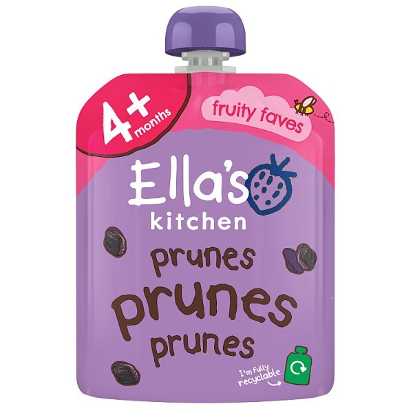 Ella'S Kitchen Organic First Tastes Prunes 4M+ 70G