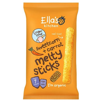 Ella'S Kitchen Sweetcorn + Carrot Melty Stick 7M+ 17G