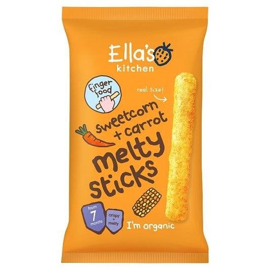 Ella'S Kitchen Sweetcorn + Carrot Melty Stick 7M+ 17G