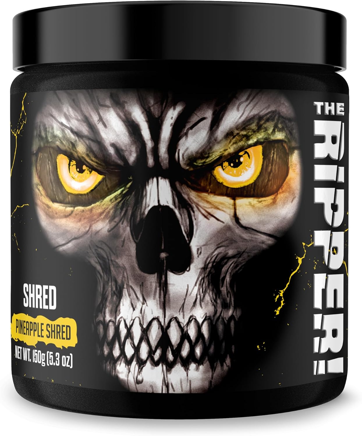 Jnx Sports The Ripper! Shredding Thermogenic Fat Burner - Pineapple Shred 30 Servings | Advanced Fast Acting Thermogenic Pre-Workout, Appetite Suppressant For Men & Women