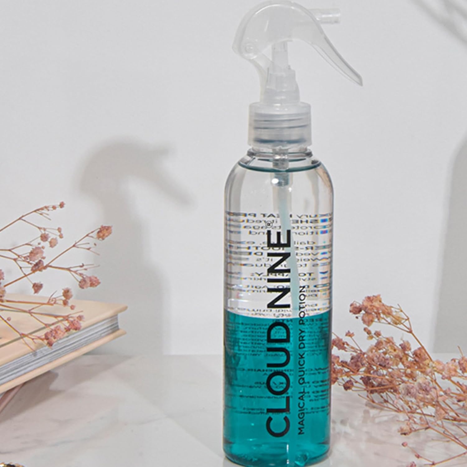 CLOUD NINE Magical Potion Quick Dry 200ml Protection Spray | Hair Heat Protection Spray Bottle Quick Dry Time | Reduce Frizz & Damage | Healthy Strong Shiny Glossy Hair Conditioner | All Hair Types : Amazon.co.uk: Beauty