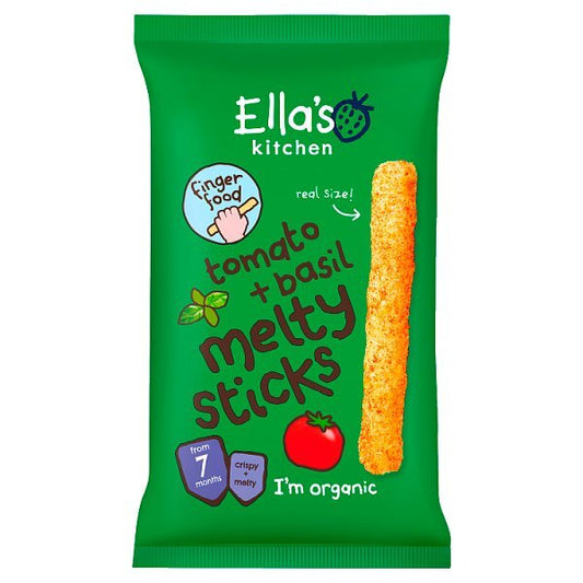 Ella'S Kitchen Organic Tomato & Basil Sticks 7M+ 16G