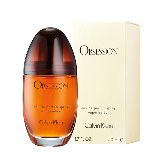 Calvin Klein Obsession Eau De Parfum – Ambery Women'S Perfume – With Notes Of Mandarin, Bergamot, Jasmine & Patchouli – Long Lasting Fragrance