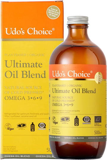 Udo's Choice Ultimate Oil Blend - Premium Natural Source of Vegan Omeg1.02 Kilo Grams