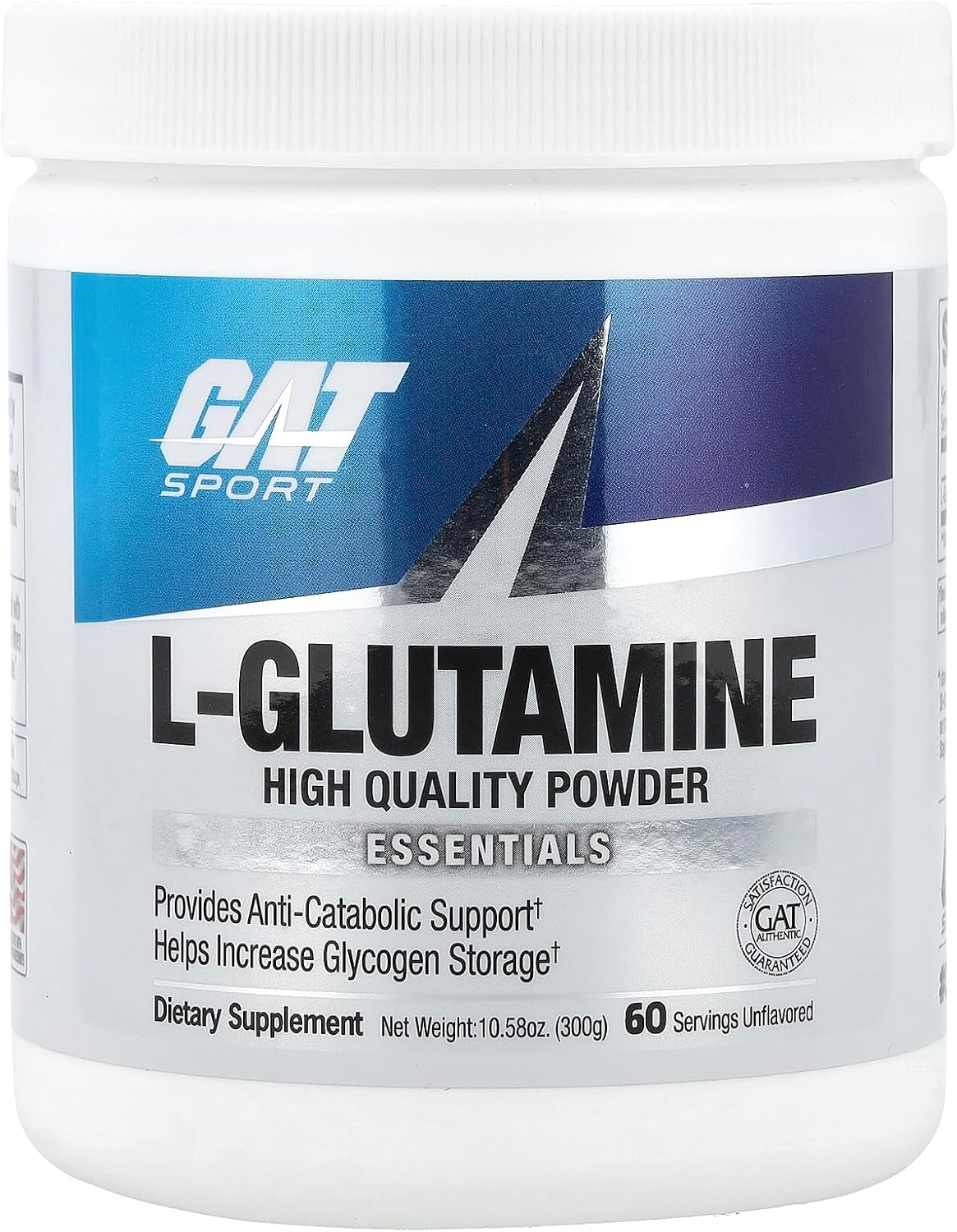 Gat Sport L-Glutamine Unflavored 10.58Oz 300G