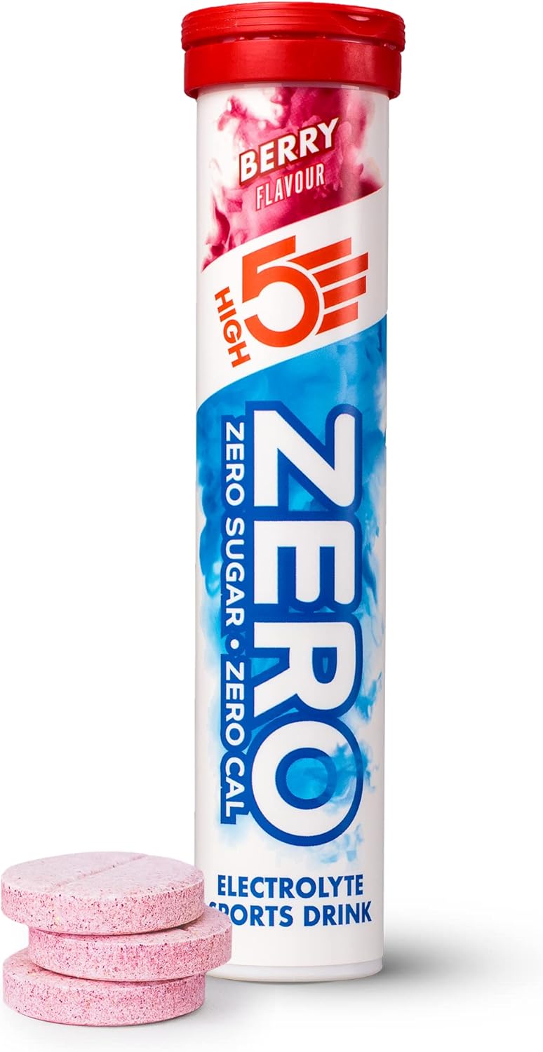 High5 Zero Electrolyte Tablet - Hydration Tablets Enhanced With Vitamin C - 0 Calories & Sugar Free - Boost Hydration, Performance & Wellness - Neutral, 20 Tablets (20X, Pack Of 1)