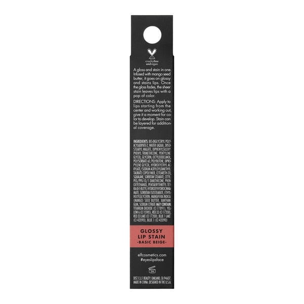 E.L.F Glossy Lip Stain Basic Beige 3Ml