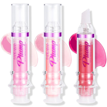 Erinde Lip Plumper Gloss, Natural Spicy Lip Plumping Booster Lip Plumping Oil, Ultra-Hydrating & Nourishing Plump Lip Plumper, Glossy Finish Fuller Lip Plumping Lip Gloss For Women Girls, 05