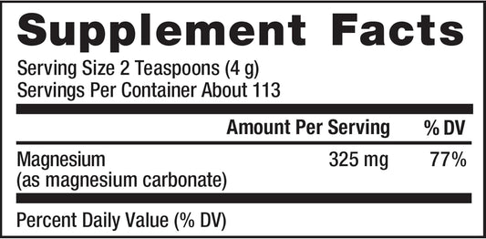 Natural Vitality Calm, Magnesium Citrate Supplement, Anti-Stress Drink Mix Powder, Gluten Free, Vegan, & Non-Gmo, Orange, 16 Oz