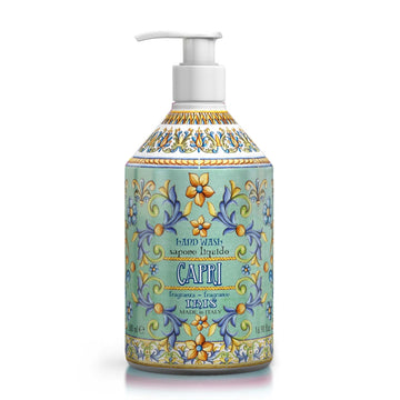 La Maioliche La Mayorca Liquid Soap Liquid Soap Iris Of Capri Iris Of Capri