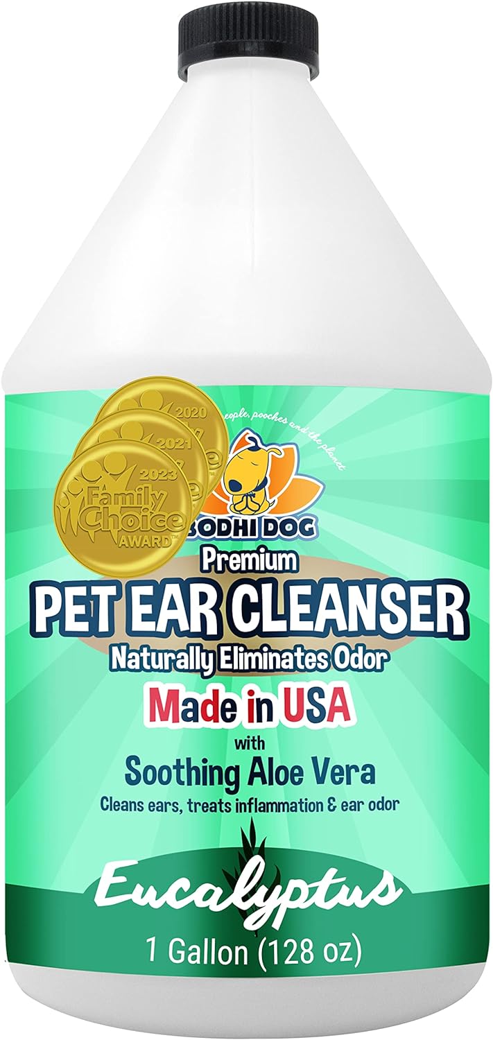 Bodhi Dog Ear Cleaner Solution for Dogs and Cats | Aloe Vera Cleaning Treatment for Ear Treatment | Gentle Cleanser for Ears