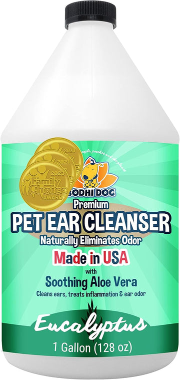 Bodhi Dog Ear Cleaner Solution For Dogs And Cats | Aloe Vera Cleaning Treatment For Ear Treatment | Gentle Cleanser For Ears