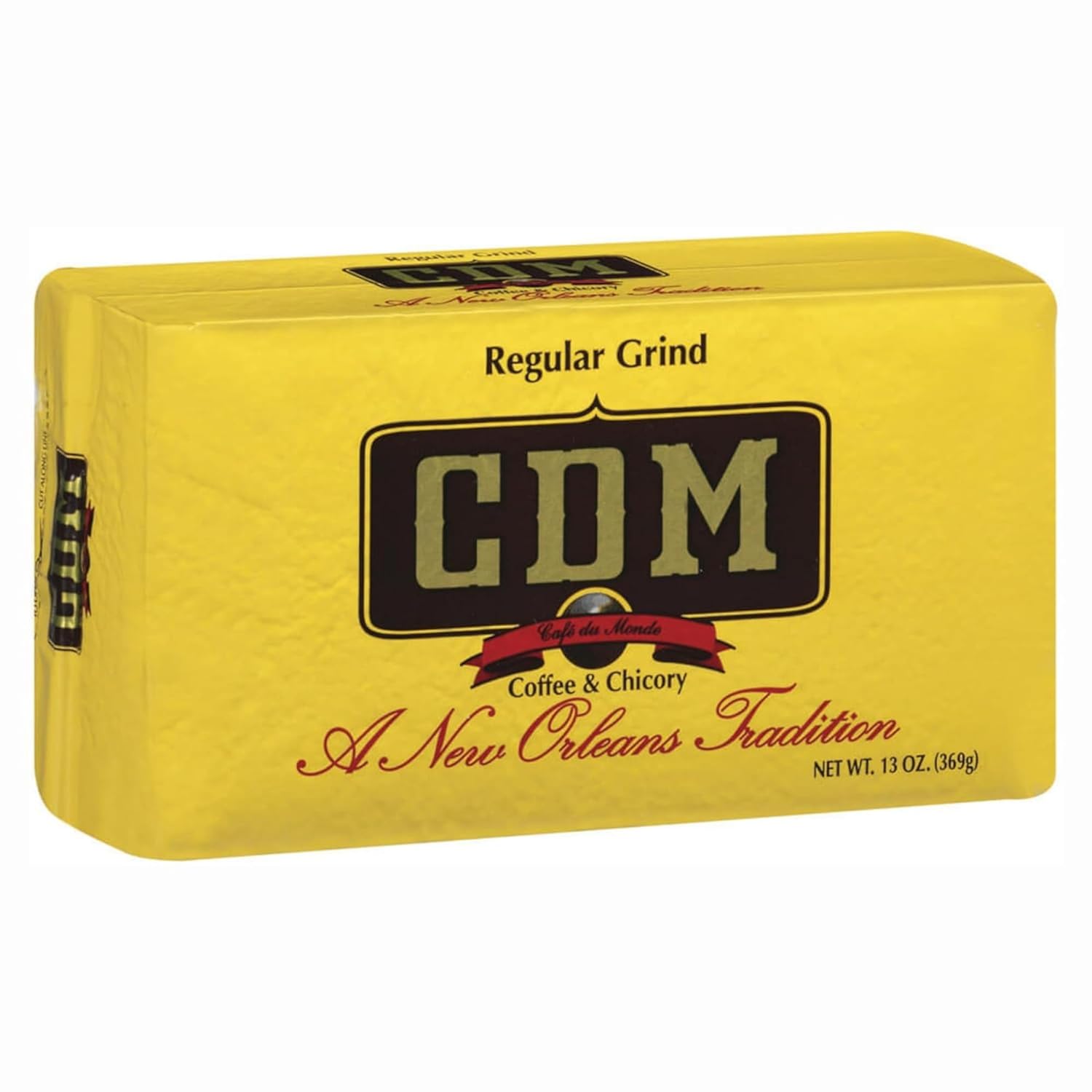 Cdm Ground Coffee & Chicory Regular Grind, 13Oz Bag (Pack Of 12)