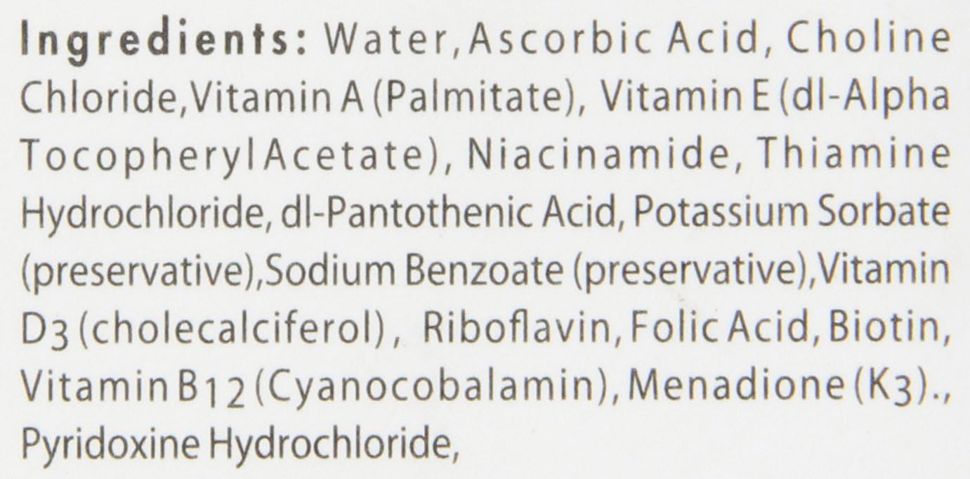 Oasis Hamster Vita-Drops All-in-1 Multivitamins - Daily Vitamin Supplement Supports Healthy Bones & Teeth, Joints & Digestion, Promotes Healthy Skin Coat, Orange Flavor, 2-Ounces : Pet Supplies