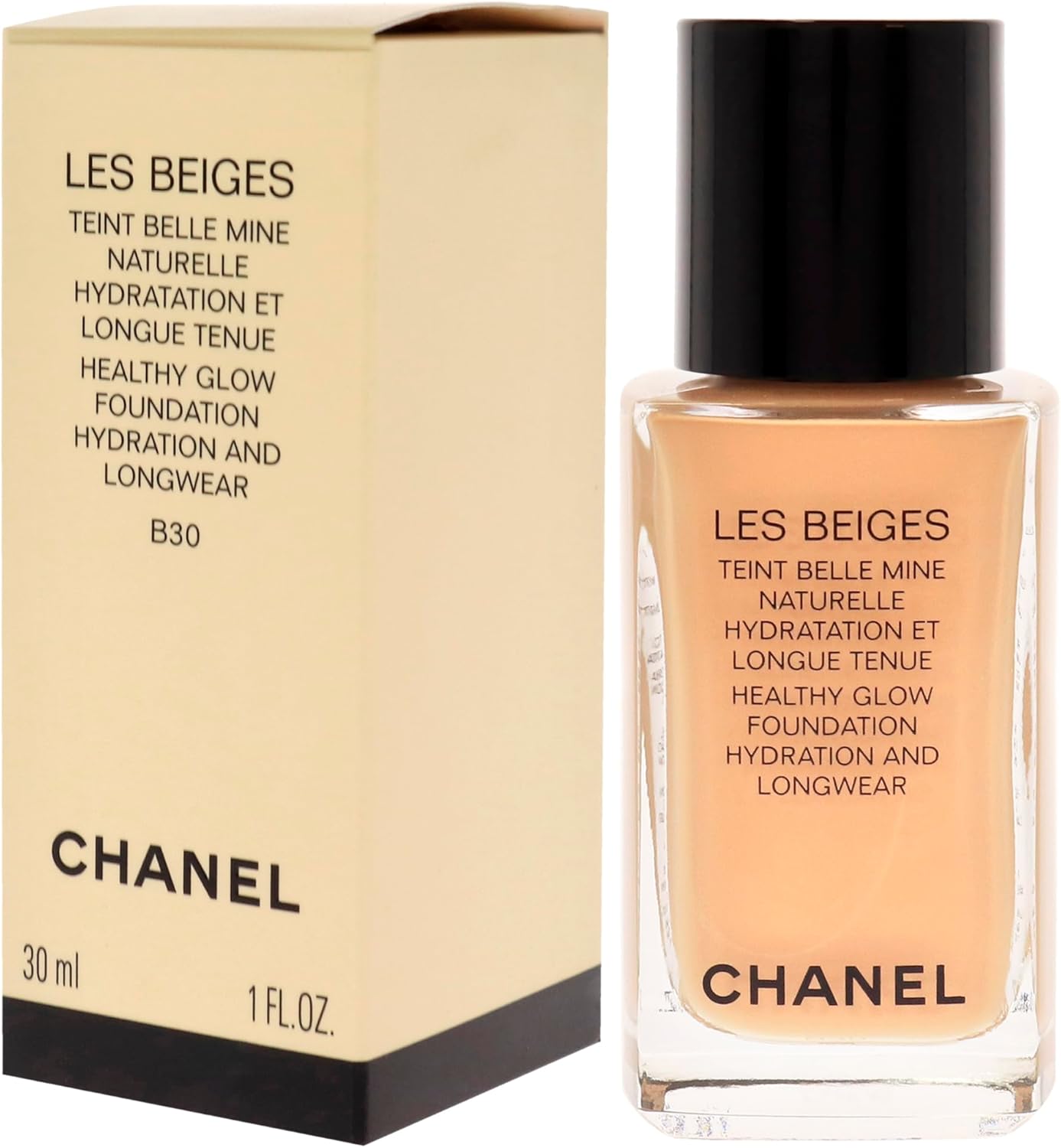 Chanel Les Beiges Healthy Glow Foundation - B30 For Women 1 Oz Foundation