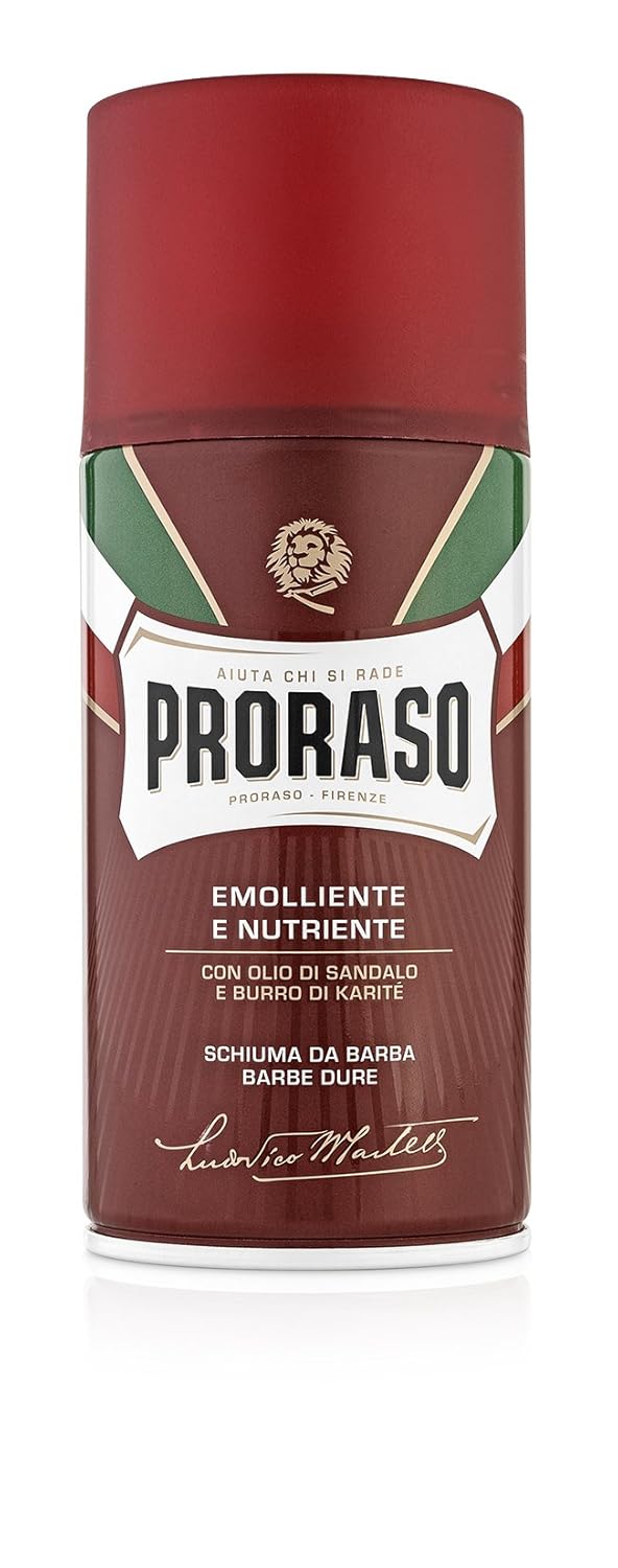 Proraso Shaving Foam, Moisturizing And Nourishing For Coarse Beards, 10.6 Oz