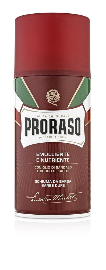 Proraso Shaving Foam, Moisturizing And Nourishing For Coarse Beards, 10.6 Oz