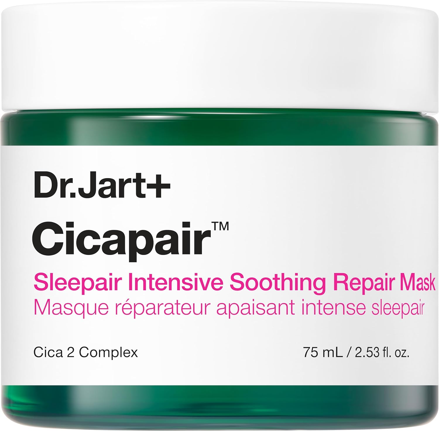 Dr.Jart+ Cicapair Sleepair Intensive Repair Night Face Mask | Skin Barrier Repair | Korean Skin Care, 2.54 Fl Oz