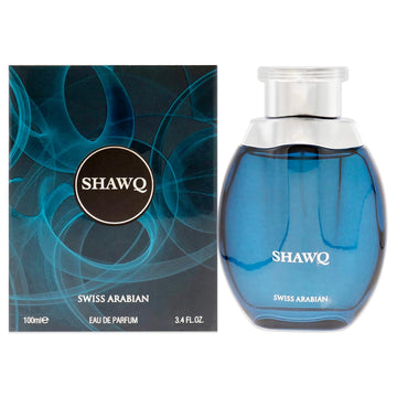 Swiss Arabian Perfumes Shawq Eau De Parfum Spray 3.4 Oz