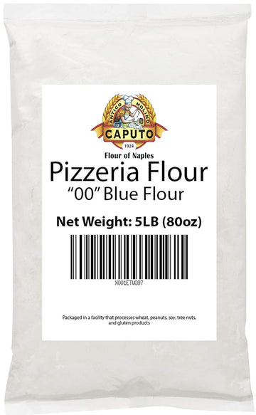 Antimo Caputo Pizzeria Flour For Authentic Pizza Dough, 80 Ounce (5 Pound Bag) Repack