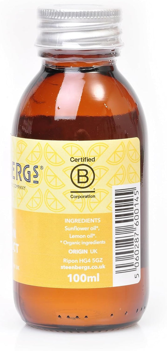 Steenbergs Organic Lemon Extract 100 Ml