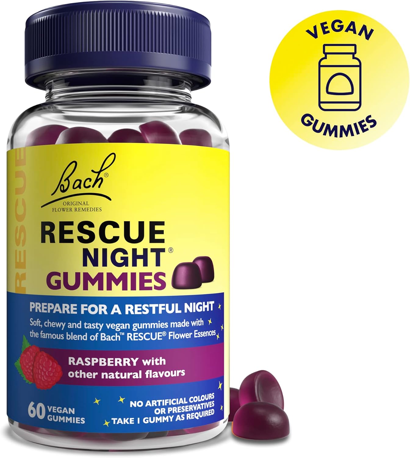 Rescue Remedy Gummies Variety Bundle, for Balanced Days and Restful Nights, 1 x Orange 1 x Berry, Easy to take, Vegan, Natural Flower essences, 2 x Packs of 60 Gummies : Amazon.co.uk: Health & Personal Care
