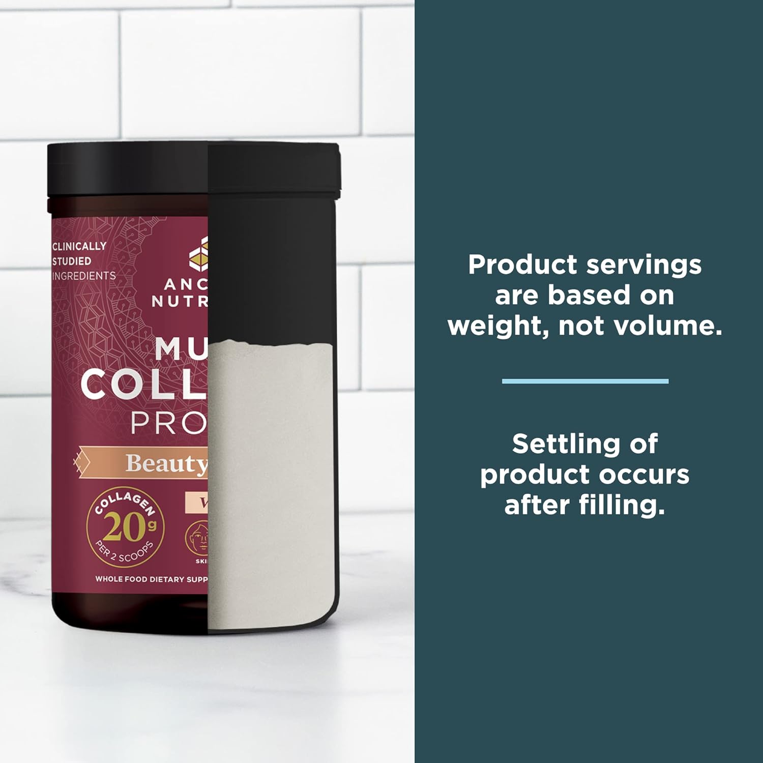 Ancient Nutrition Collagen Powder Protein, Multi Collagen Protein Beauty + Sleep With Vitamin C, Vanilla Chai, Hydrolyzed Collagen Peptides Supports Skin And Nails, Sleep, 16.1Oz : Health & Household