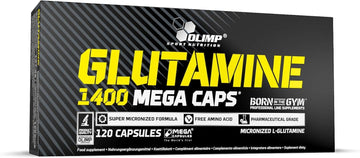 Olimp Sport Nutrition Olimp L-Glutamine Capsules, Pack Of 120 Mega Capsules