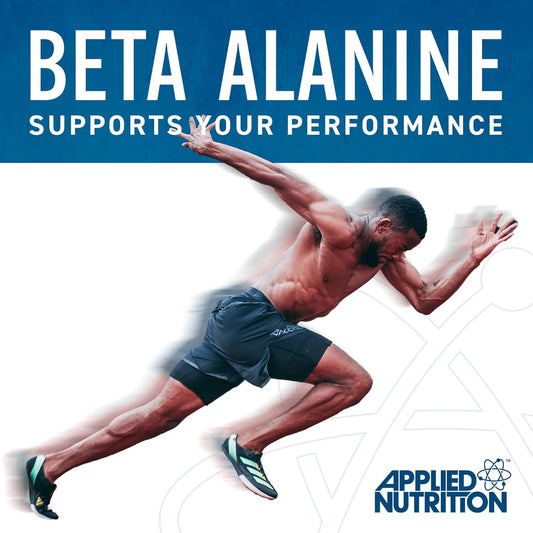 Applied Nutrition Beta Alanine 1500 – Amino Acid Supplement, Strength & Performance, 750Mg Beta Alanine Per Capsule (120 Capsules - 60 Servings)