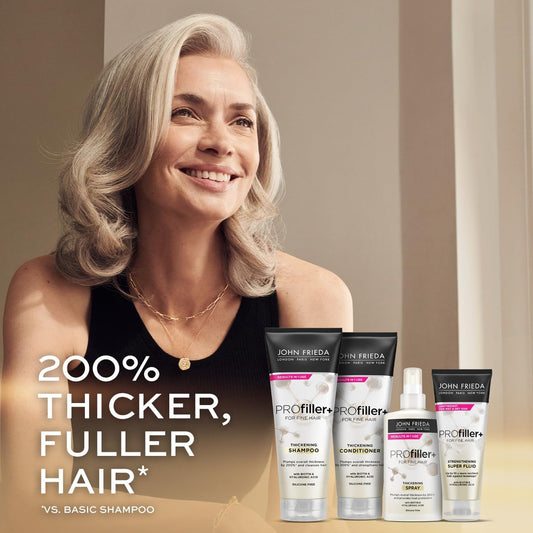 John Frieda Profiller+ Thickening Shampoo For Thin, Fine Hair, 250Ml
