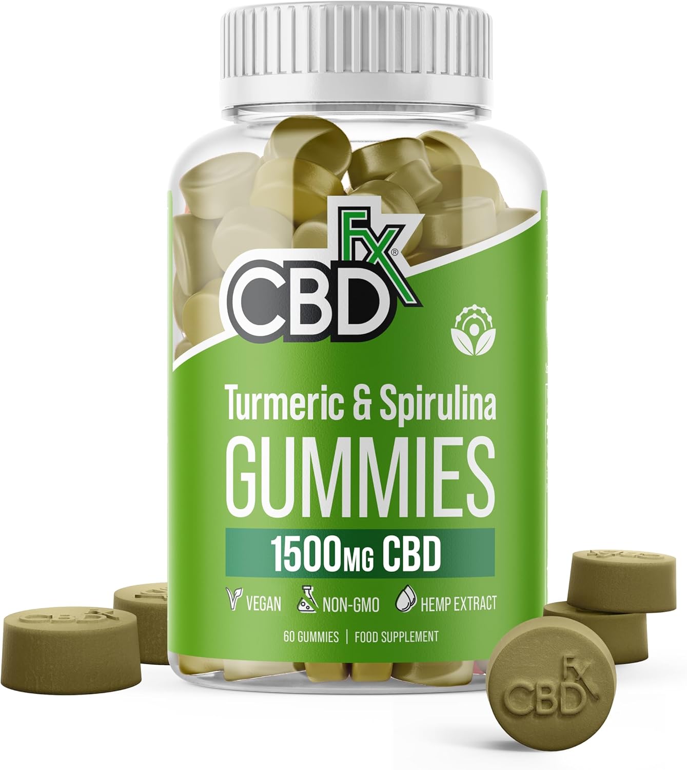 Cbdfx 1500Mg High Strength Mixed Berry Cbd Gummies, 25Mg Per Gummy, Natural Sleep And Anxiety Support, Vegan Gummies No Thc (60X Bottle)