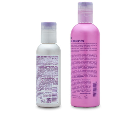 Aphogee Balancing Moisturizer 237ml + Two-Step Protein Treatment Kit 118ml – Hair Strength & Hydration Bundle