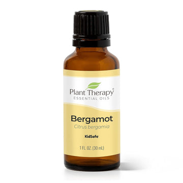 Plant Therapy Bergamot Essential Oil 100% Pure, Undiluted, Natural, Therapeutic Grade 30 Ml (1 Oz)