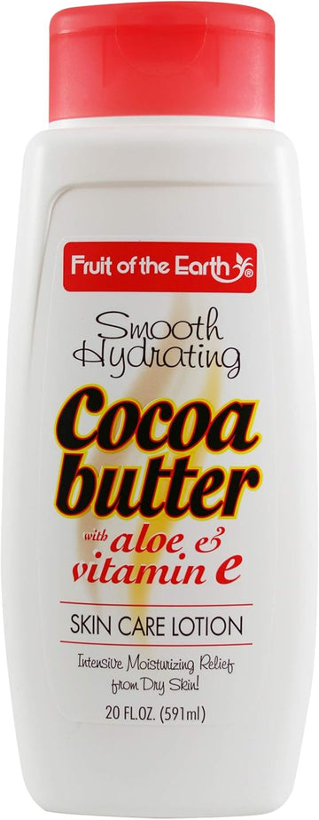 Fruit Of The Earth Smooth Hydrating Cocoa Butter Lotion 20 Oz
