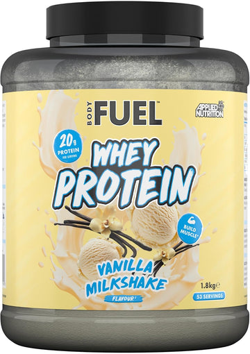 Bodyfuel Whey Protein Powder - 20G Protein For Muscle Recovery & Weight Management - Low-Calorie, Keto-Friendly - (900G - 27 Servings) (Double Chocolate)